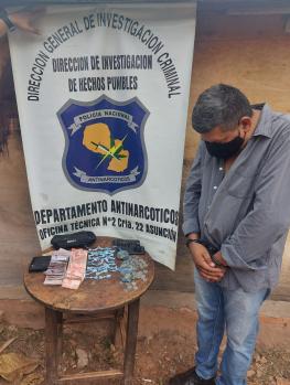 Detenido por vender drogas en un asentamiento